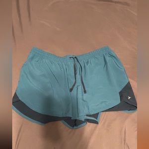 Blue green old navy athletic shorts large